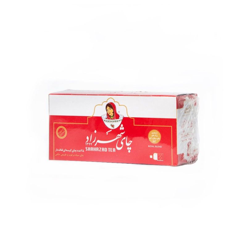چای تی بگ بدون لفاف ساده شهرزاد
